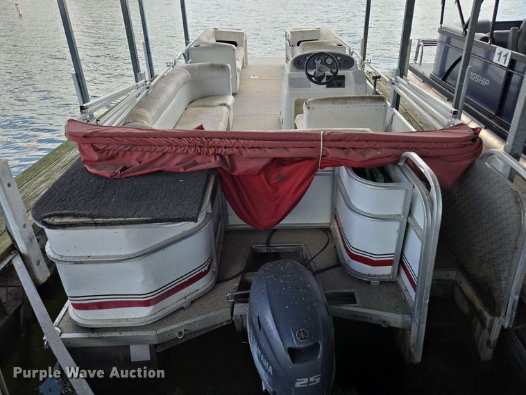 image for item EE8512 2009 Playcraft  Clipper 2400 pontoon boat