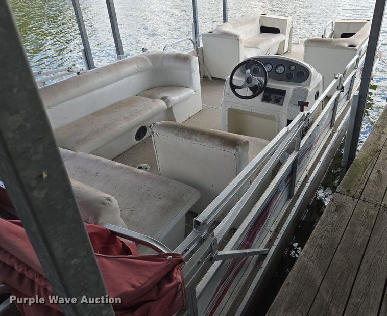 image for item EE8512 2009 Playcraft  Clipper 2400 pontoon boat