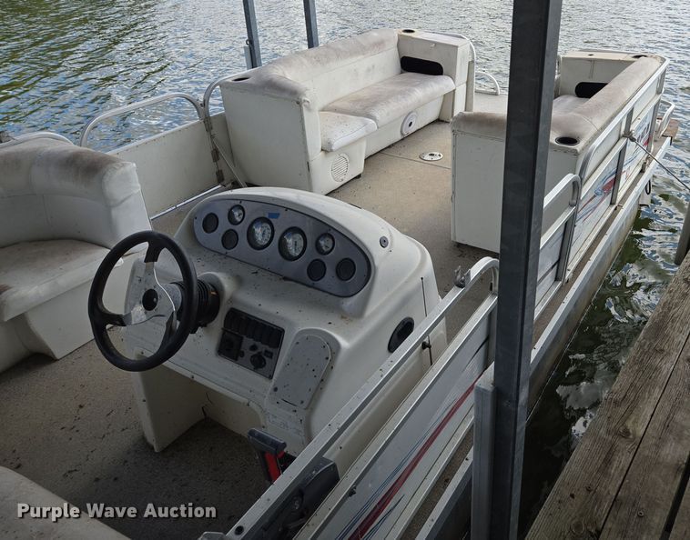 image for item EE8512 2009 Playcraft  Clipper 2400 pontoon boat