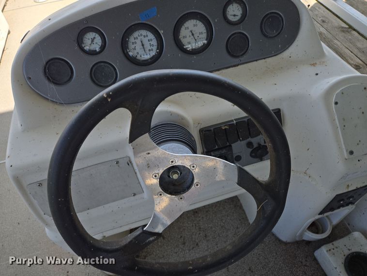 image for item EE8512 2009 Playcraft  Clipper 2400 pontoon boat