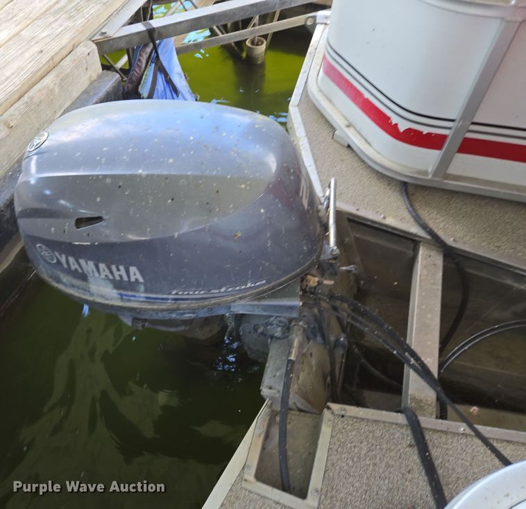 image for item EE8512 2009 Playcraft  Clipper 2400 pontoon boat