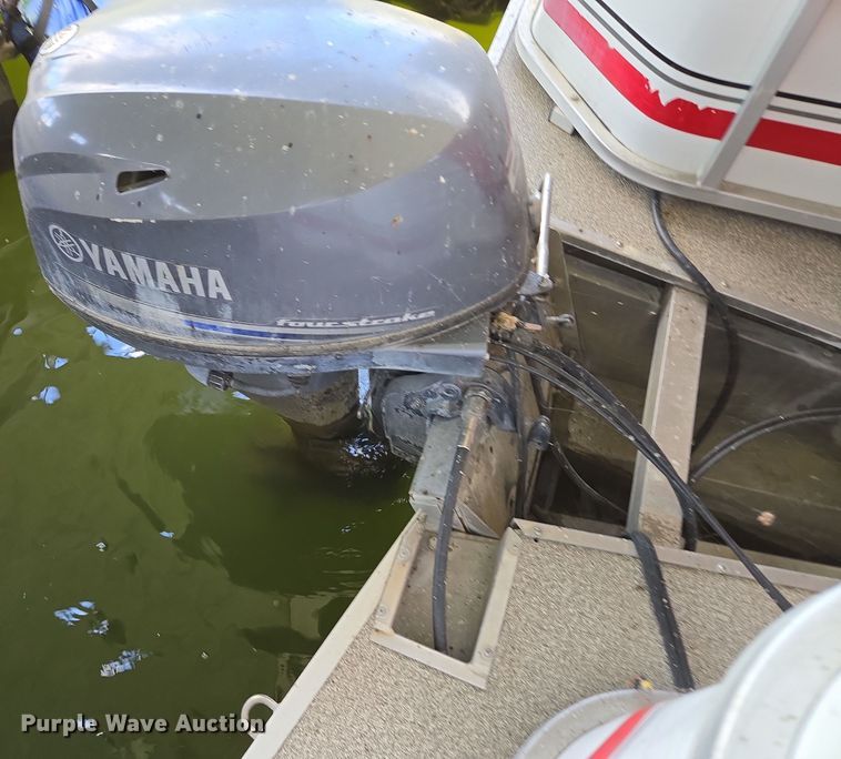 image for item EE8512 2009 Playcraft  Clipper 2400 pontoon boat