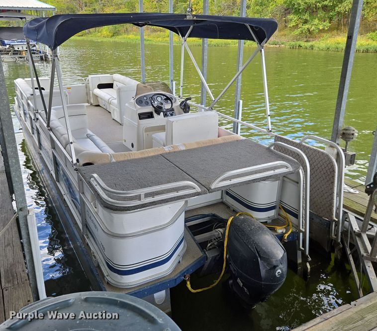 image for item EE8513 2009 Playcraft Clipper 2400 pontoon boat