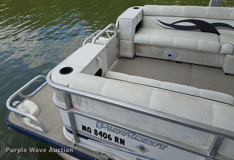 image for item EE8513 2009 Playcraft Clipper 2400 pontoon boat