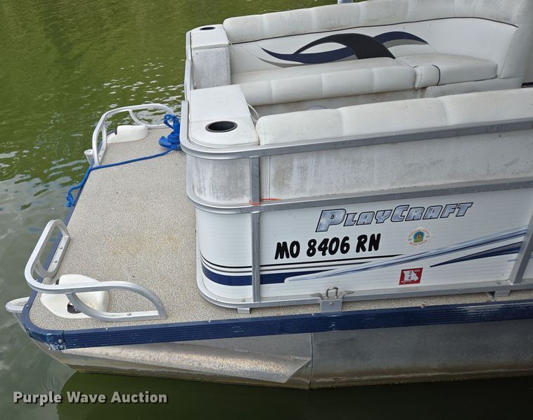 image for item EE8513 2009 Playcraft Clipper 2400 pontoon boat
