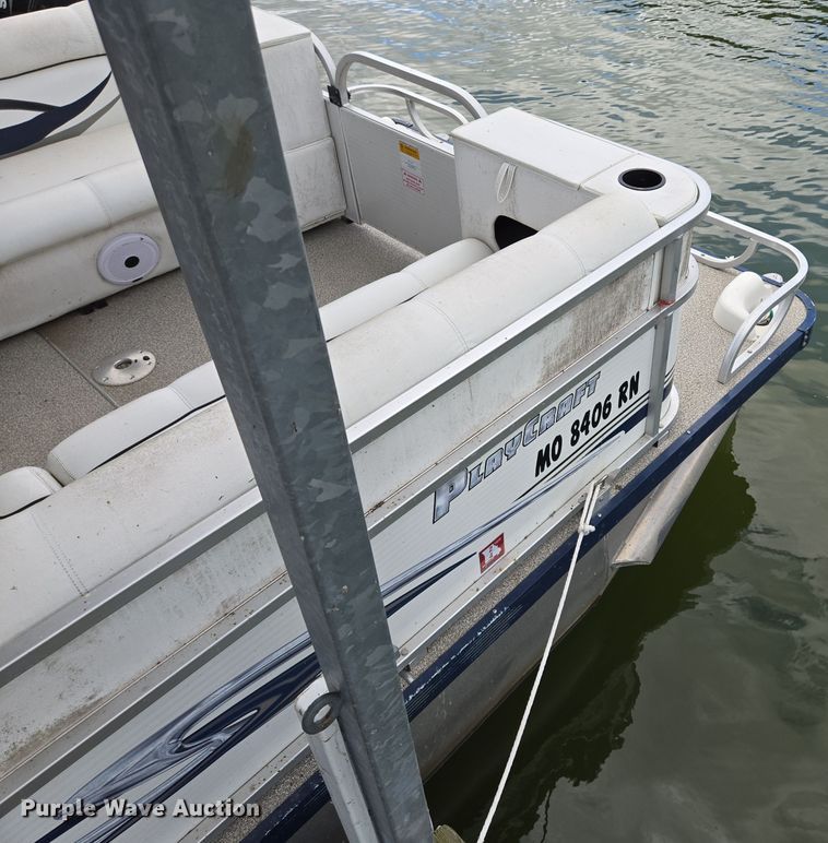 image for item EE8513 2009 Playcraft Clipper 2400 pontoon boat