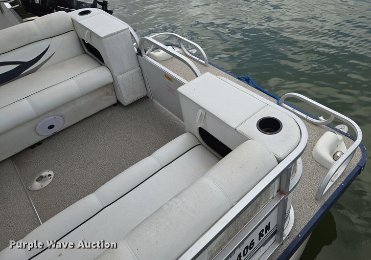 image for item EE8513 2009 Playcraft Clipper 2400 pontoon boat