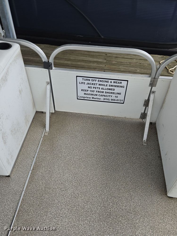 image for item EE8513 2009 Playcraft Clipper 2400 pontoon boat