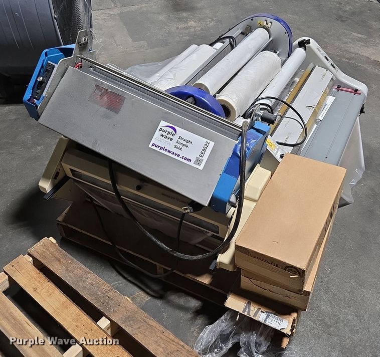 image for item EE8522 (5) laminating machines 