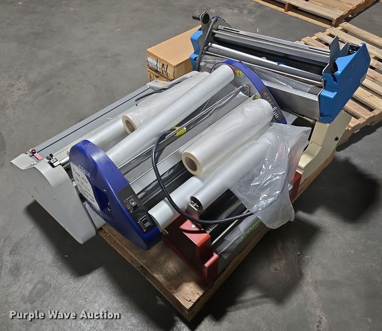 image for item EE8522 (5) laminating machines 
