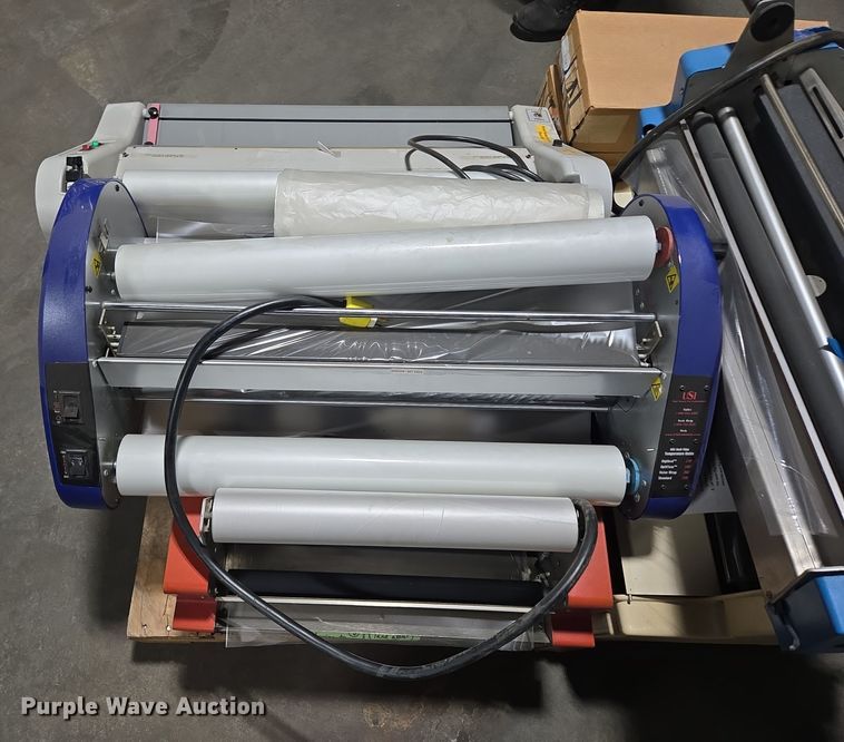 image for item EE8522 (5) laminating machines 