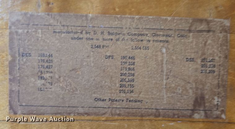 image for item EE8525 (2) pianos 