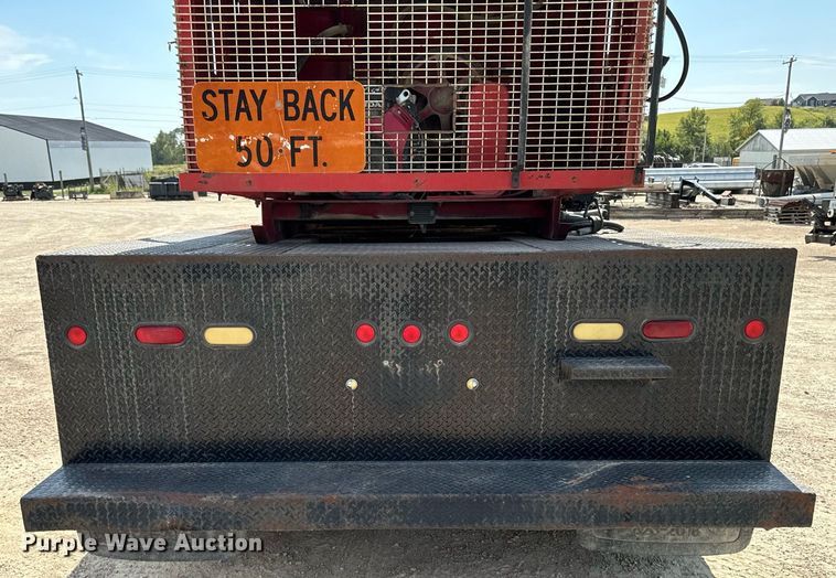 image for item EG6682 1986 Ford 8000 flatbed truck