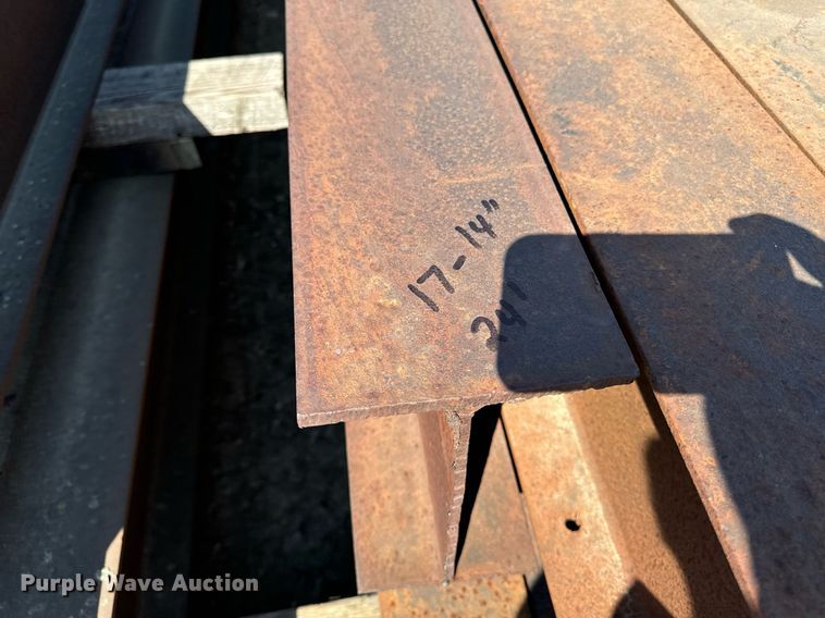 image for item EG6685 Approximately 37 steel beams