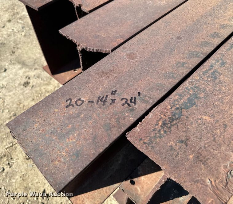 image for item EG6685 Approximately 37 steel beams