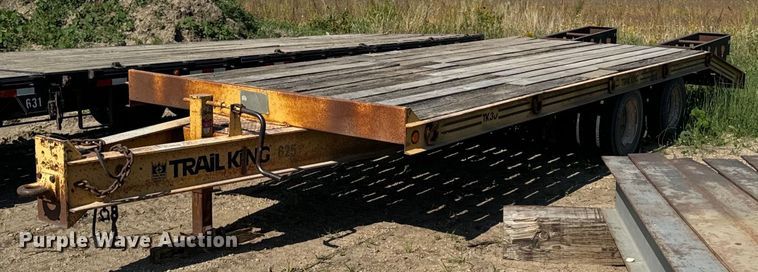 image for item EG6687 1993 Trail King TK30-2400 equipment trailer