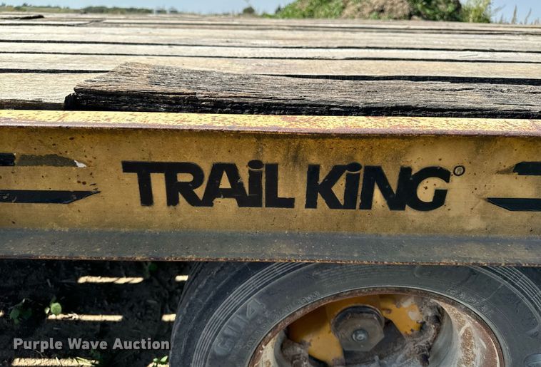 image for item EG6687 1993 Trail King TK30-2400 equipment trailer
