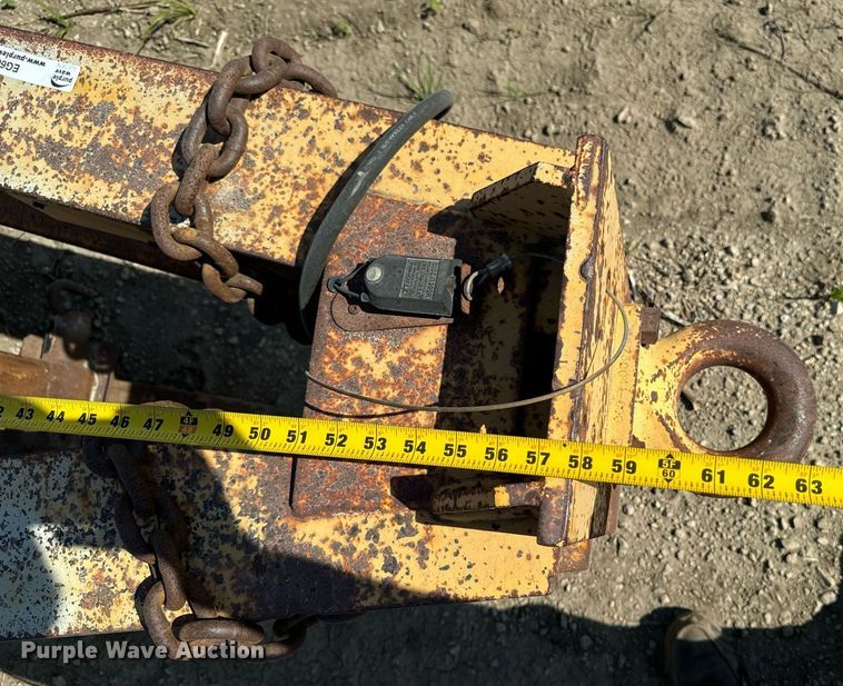 image for item EG6687 1993 Trail King TK30-2400 equipment trailer