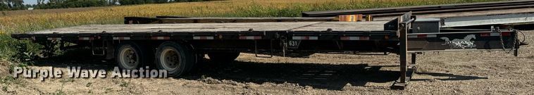 image for item EG6688 2004 Mustang Trailers BD15K30 tilt deck equipment trailer