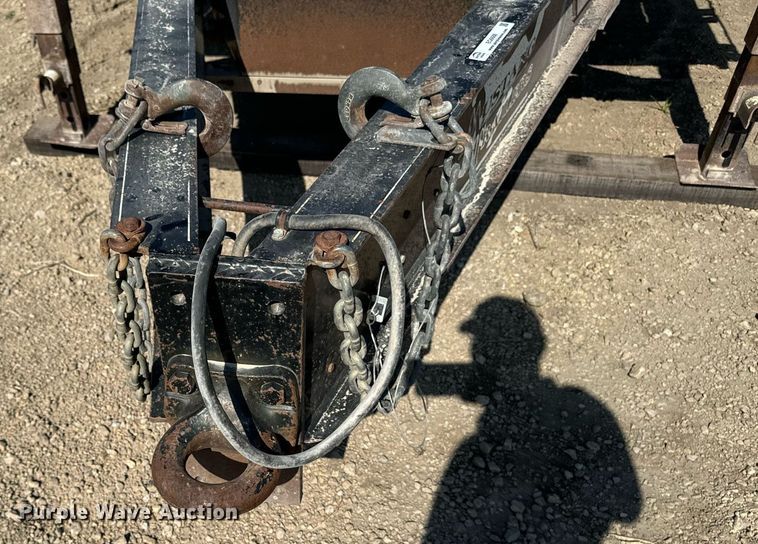 image for item EG6688 2004 Mustang Trailers BD15K30 tilt deck equipment trailer