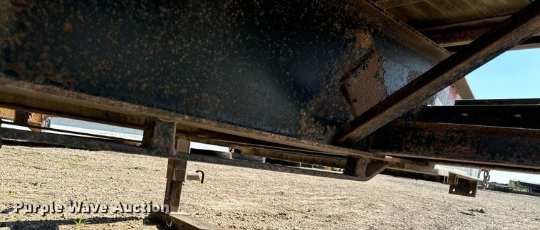 image for item EG6688 2004 Mustang Trailers BD15K30 tilt deck equipment trailer