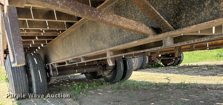 image for item EG6688 2004 Mustang Trailers BD15K30 tilt deck equipment trailer