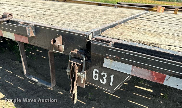 image for item EG6688 2004 Mustang Trailers BD15K30 tilt deck equipment trailer