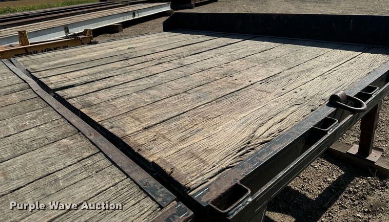 image for item EG6688 2004 Mustang Trailers BD15K30 tilt deck equipment trailer