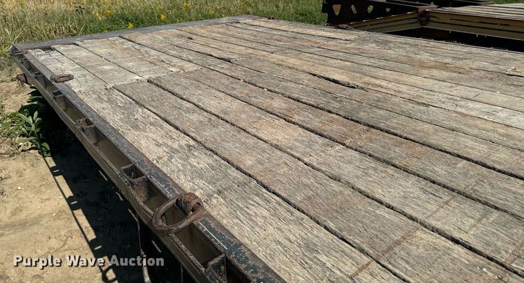 image for item EG6688 2004 Mustang Trailers BD15K30 tilt deck equipment trailer