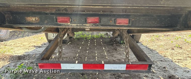 image for item EG6688 2004 Mustang Trailers BD15K30 tilt deck equipment trailer