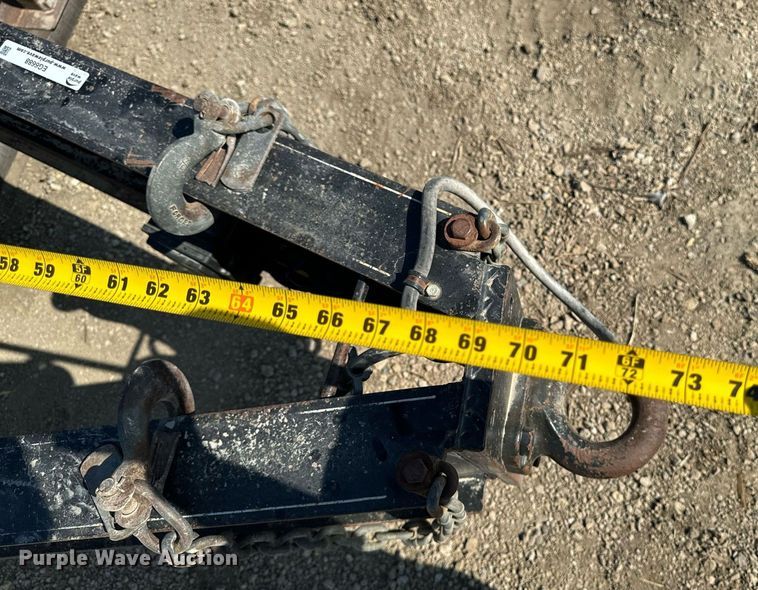 image for item EG6688 2004 Mustang Trailers BD15K30 tilt deck equipment trailer