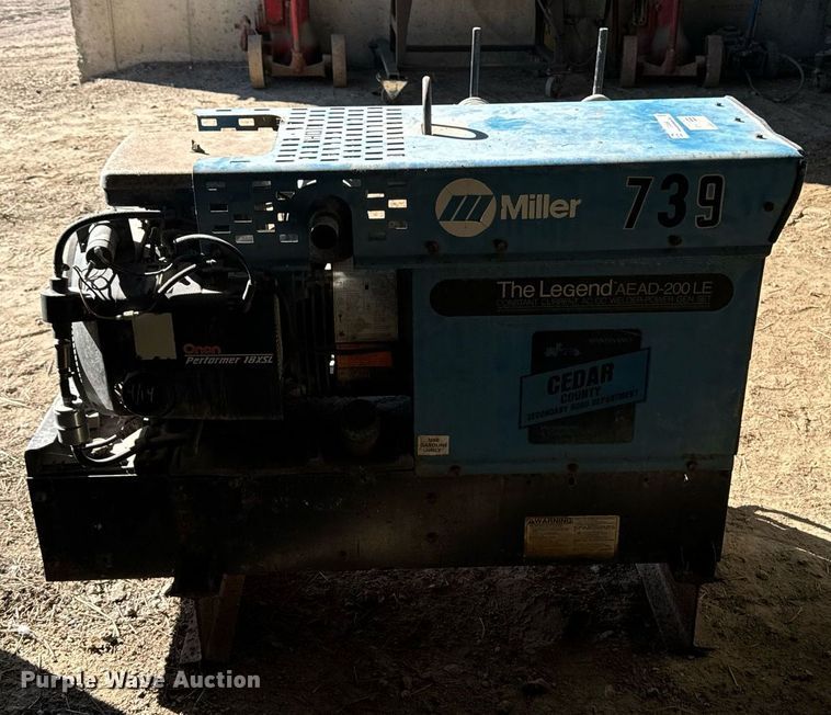 image for item EG6690 Miller Legend AEAD 200LE welder