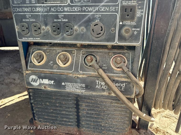 image for item EG6690 Miller Legend AEAD 200LE welder