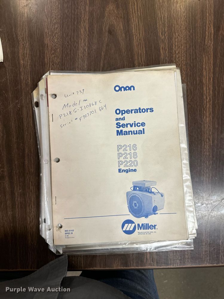 image for item EG6690 Miller Legend AEAD 200LE welder