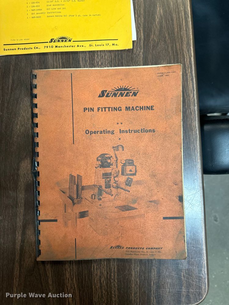 image for item EG6695 Sunnen LB  grinder