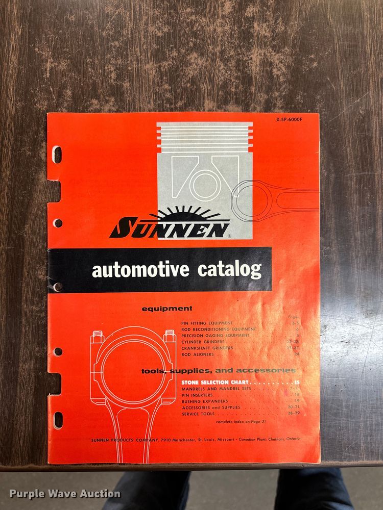 image for item EG6695 Sunnen LB  grinder