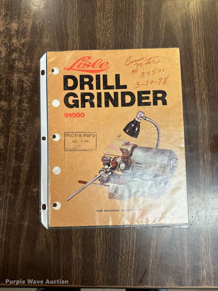 image for item EG6702 Lisle drill bit grinder