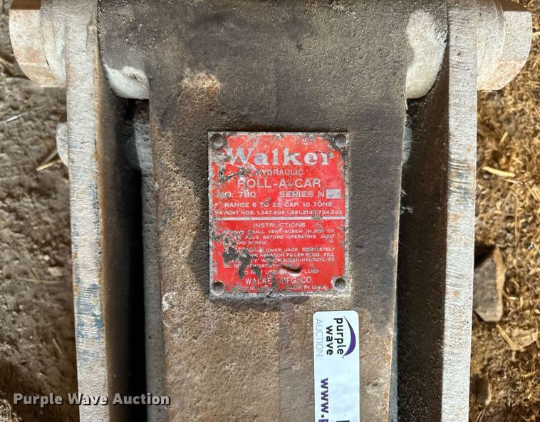 image for item EG6703 Walker Roll-A-Car  floor jack