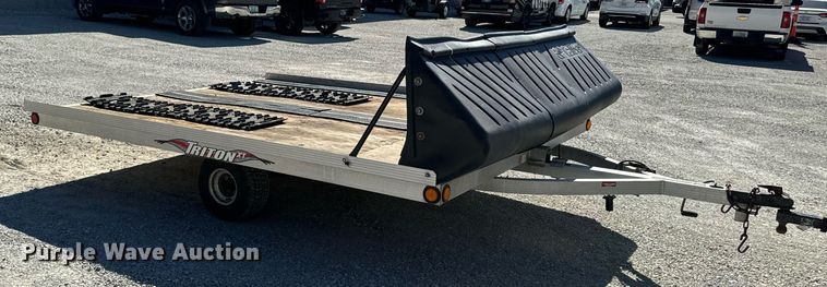 image for item EG6748 2014 Triton  XT snowmobile trailer