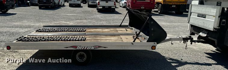 image for item EG6748 2014 Triton  XT snowmobile trailer
