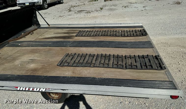 image for item EG6748 2014 Triton  XT snowmobile trailer