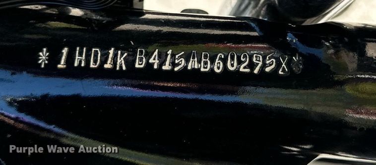 image for item EG6749 2010 Harley-Davidson FLHX DOM motorcycle