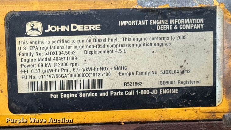 image for item EH7023 2005 John Deere 310SG backhoe