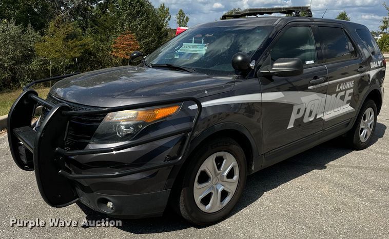 image for item EH7051 2015 Ford Explorer Police Interceptor  SUV 