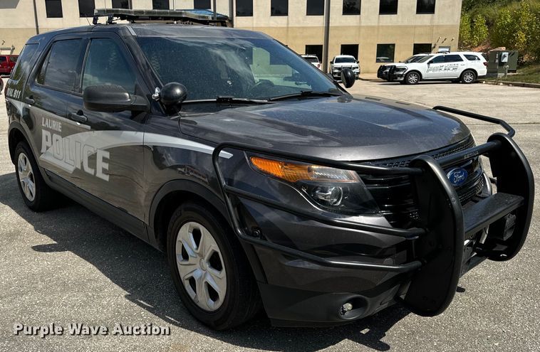 image for item EH7051 2015 Ford Explorer Police Interceptor  SUV 