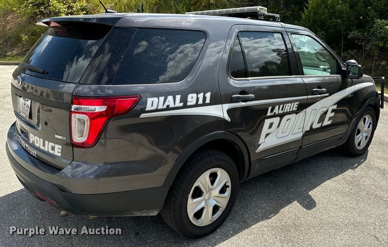 image for item EH7051 2015 Ford Explorer Police Interceptor  SUV 