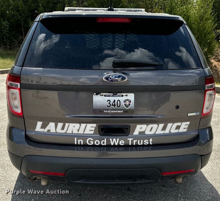 image for item EH7051 2015 Ford Explorer Police Interceptor  SUV 