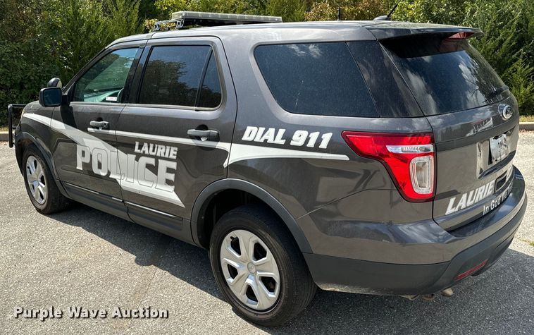 image for item EH7051 2015 Ford Explorer Police Interceptor  SUV 