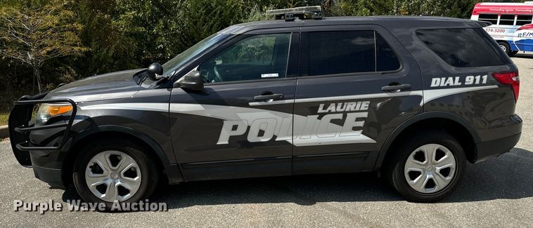 image for item EH7051 2015 Ford Explorer Police Interceptor  SUV 