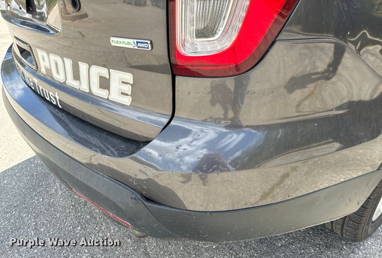 image for item EH7051 2015 Ford Explorer Police Interceptor  SUV 